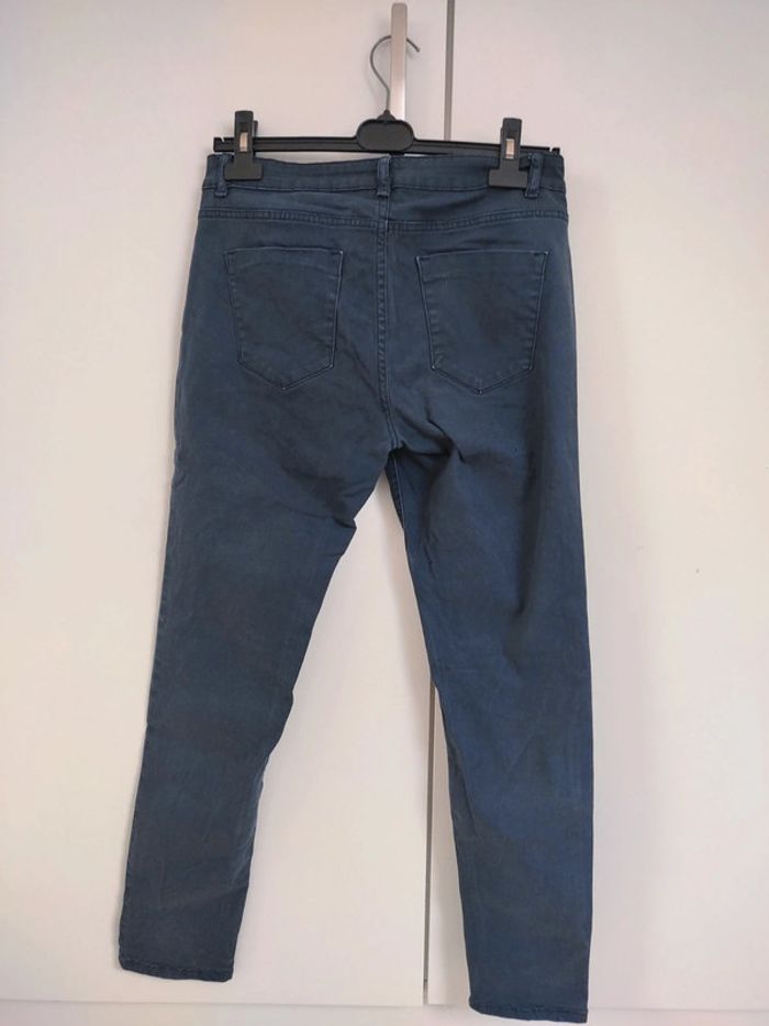 Jean slim bleu Kiabi 40 - photo numéro 2