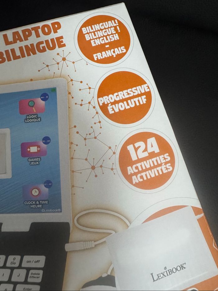 Lexibook labtop ordinateur bilingue - photo numéro 5