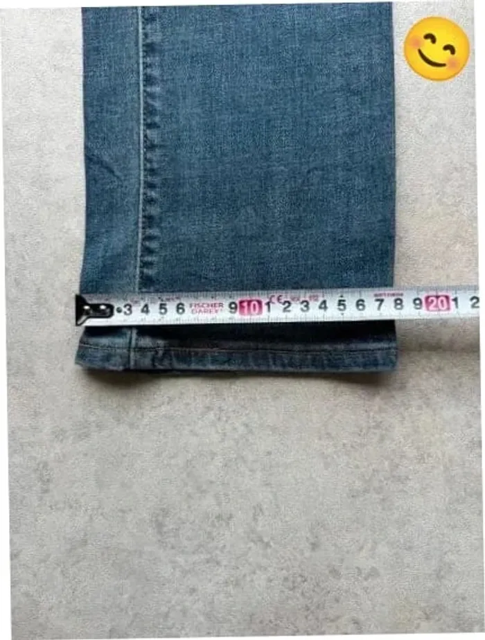 Jeans Levi's Bold Curve W27 FR36 coupe droite bleu Femme Women pan530b - photo numéro 4