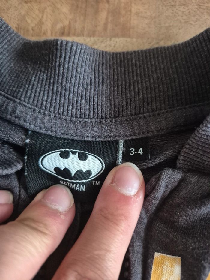 Gilet zippé batman - photo numéro 2