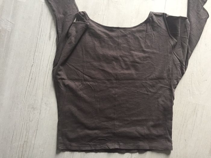 436-Haut manches 3/4 T S-36 - photo numéro 4