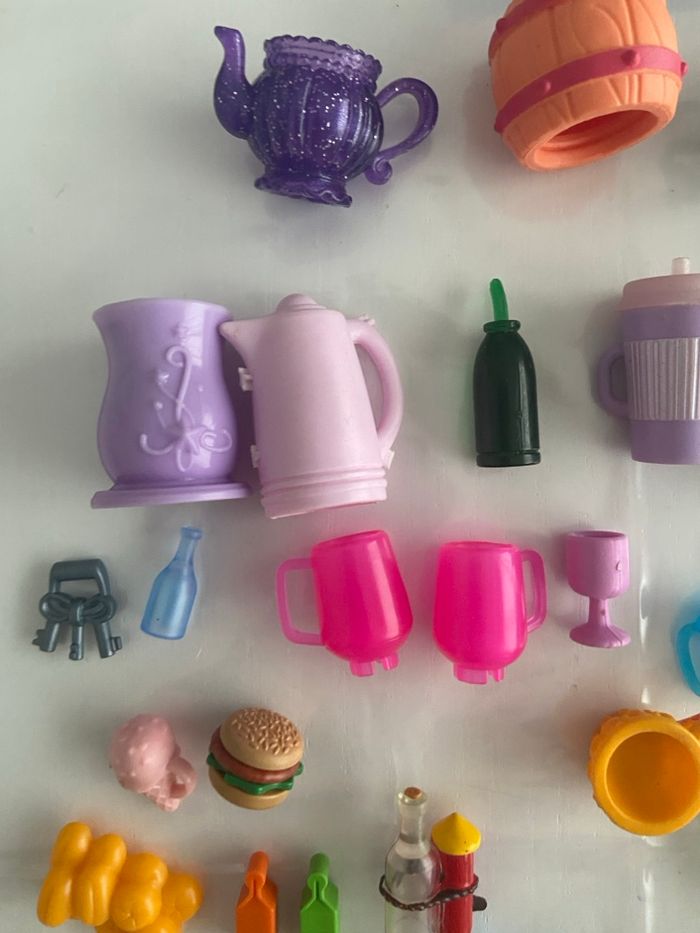 Lot d’accessoires Cuisine & Dinette Barbie / Maison de Poupées - photo numéro 4