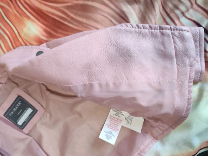 Manteau blazer rose pâle 6 mois - photo numéro 4