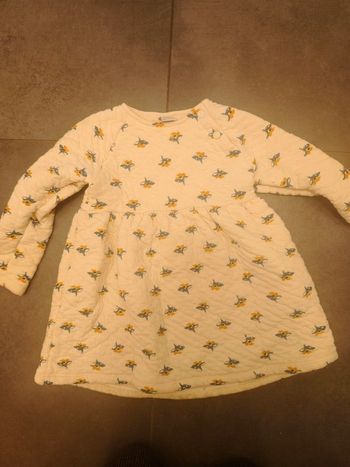 Robe hiver molletonnée marque petit bateau très bon état 