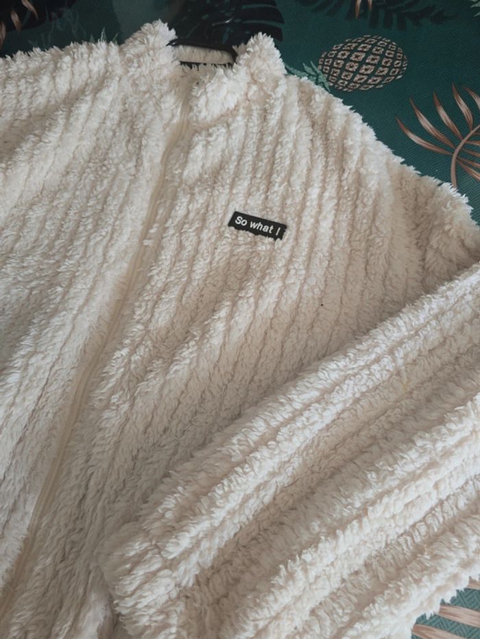 Veste polaire creme - photo numéro 2