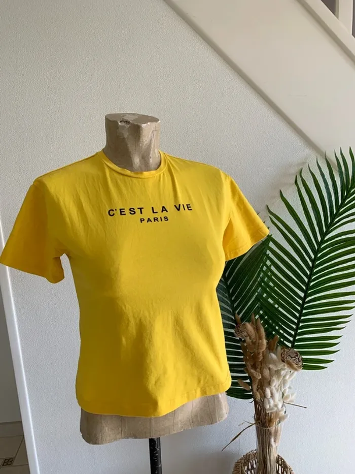 TEE shirt crop top femme