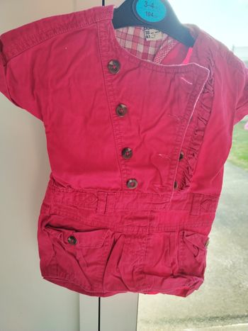 Robe rose tao 18 mois