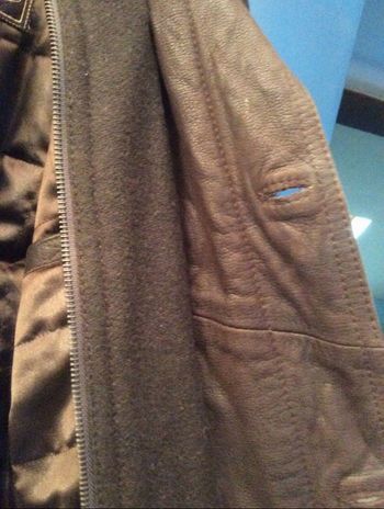 Blouson en cuir Oakwood