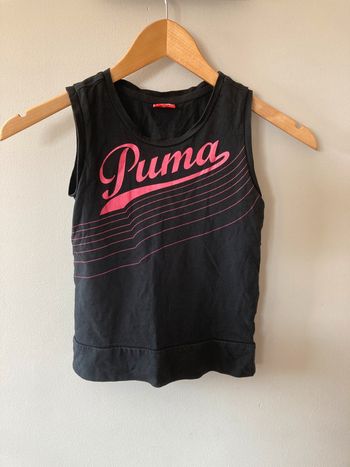 Débardeur de sport fille puma 8ans