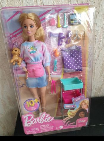 Barbie coiffeuse et maquilleuse