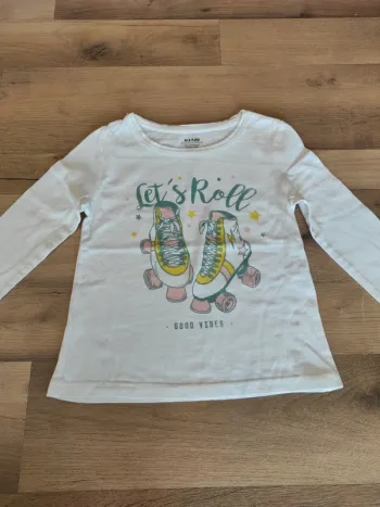 Tee-shirt ML 4 ans Kiabi en TBE