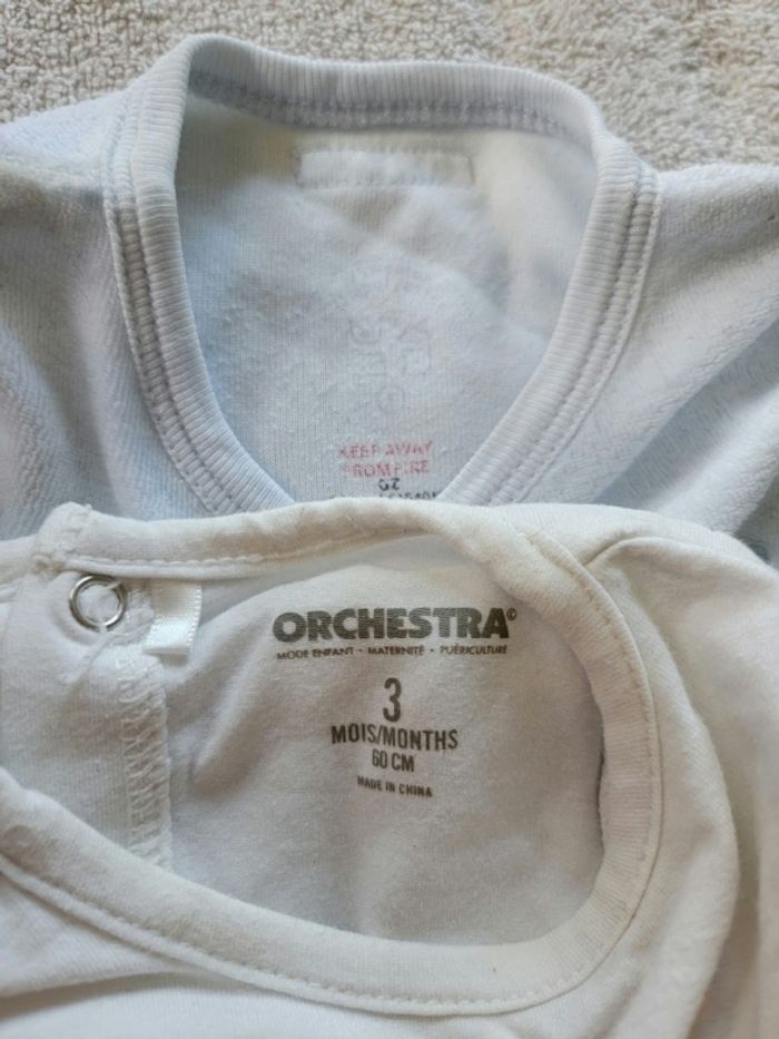 Lot de 7 pyjamas garçon 3 mois - photo numéro 5