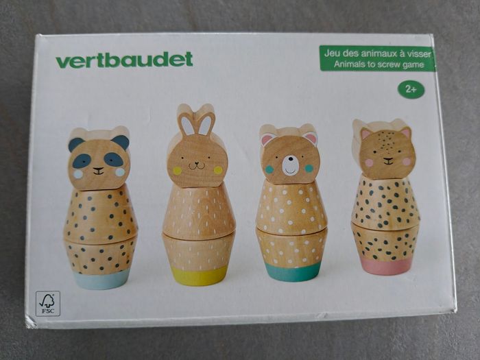 Animaux à viser en bois tbe - photo numéro 2