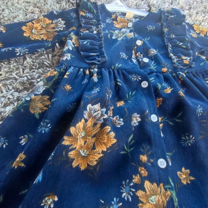 Lot 2 robes bleu marine 110cm - photo numéro 3