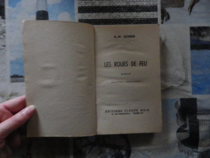 Les roues de feu de K.H. Scheer Ed. Fleuve Noir Anticipation 930 - photo numéro 4
