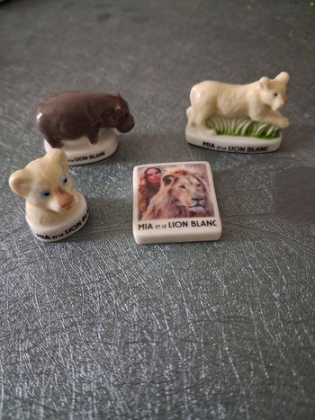 Fèves sur le thème Mia et le lion blanc