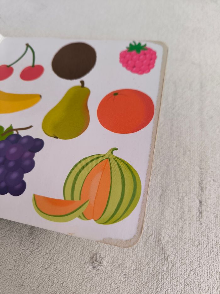 Livre Kididoc Mon imagier des fruits Nathan - photo numéro 8