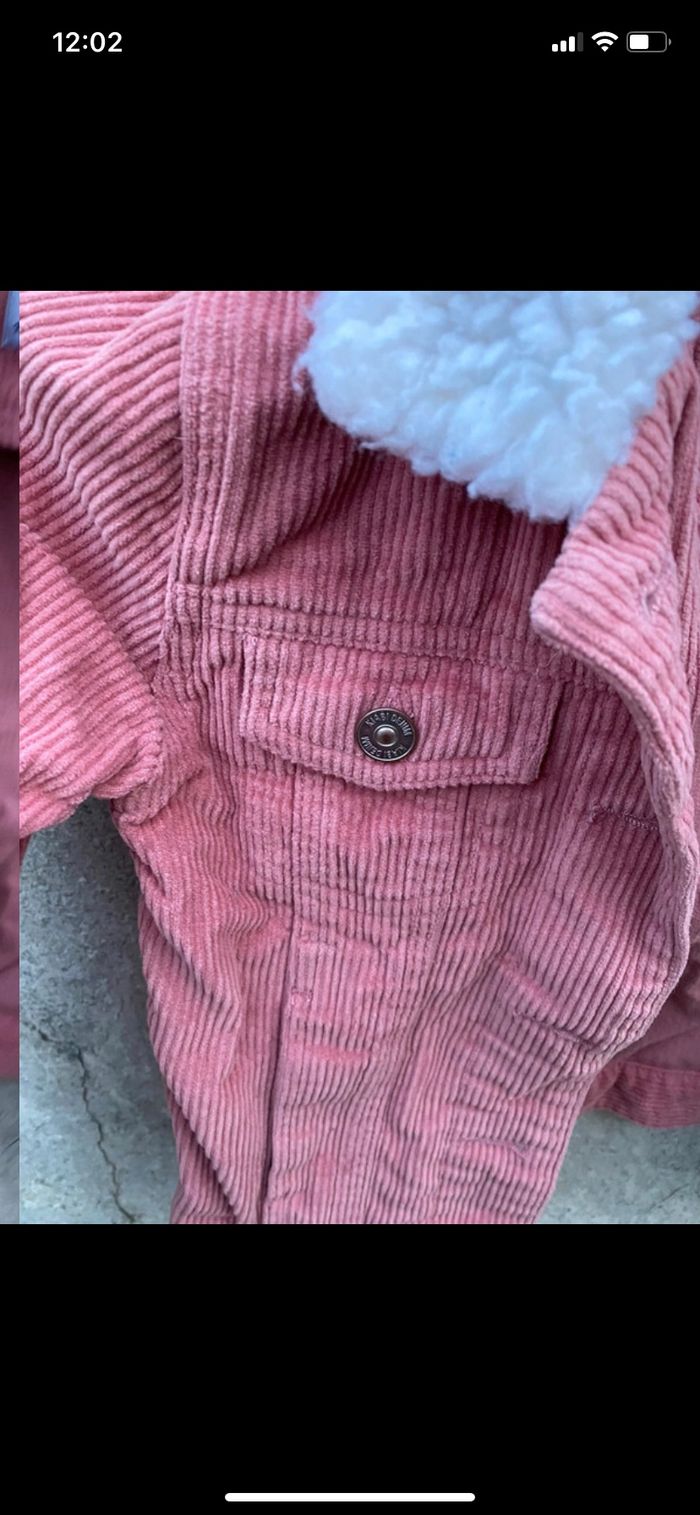 Manteau velours côtelé - photo numéro 2