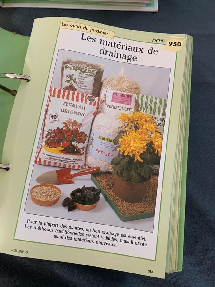 Soins et beauté des plantes - 1140 fiches explicatives - Série complète 6 classeurs + livre index - photo numéro 8