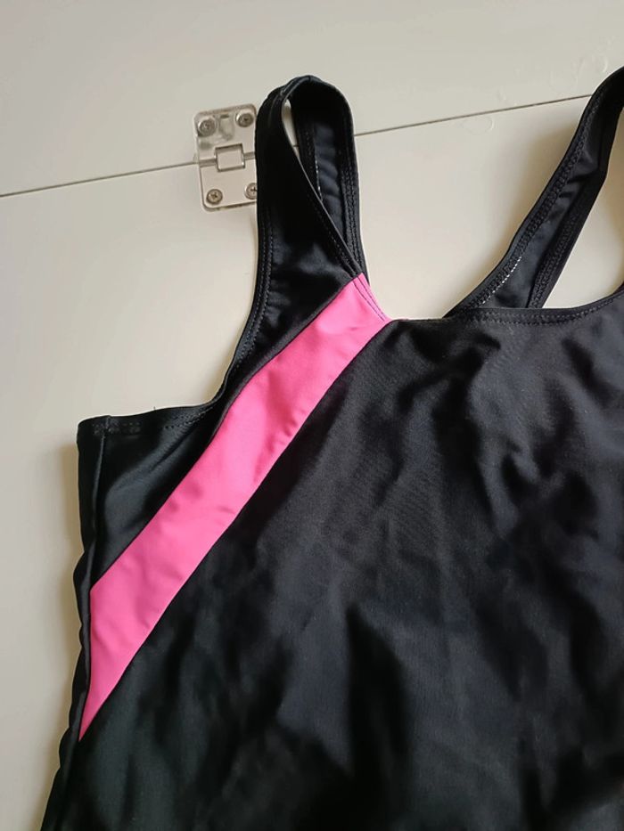 Maillot de bain tissaia noir et rose 16 ans - photo numéro 2