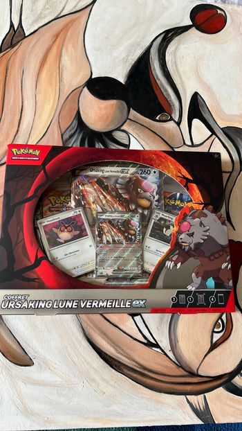 Coffret Pokémon Ursaking lune Vermeille Ex