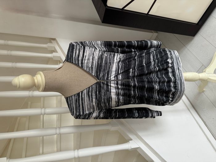 Blouse manches 3/4 Morgan à motifs noirs et crèmes - photo numéro 1
