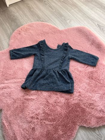 Robe chaude bleu marine 6 mois