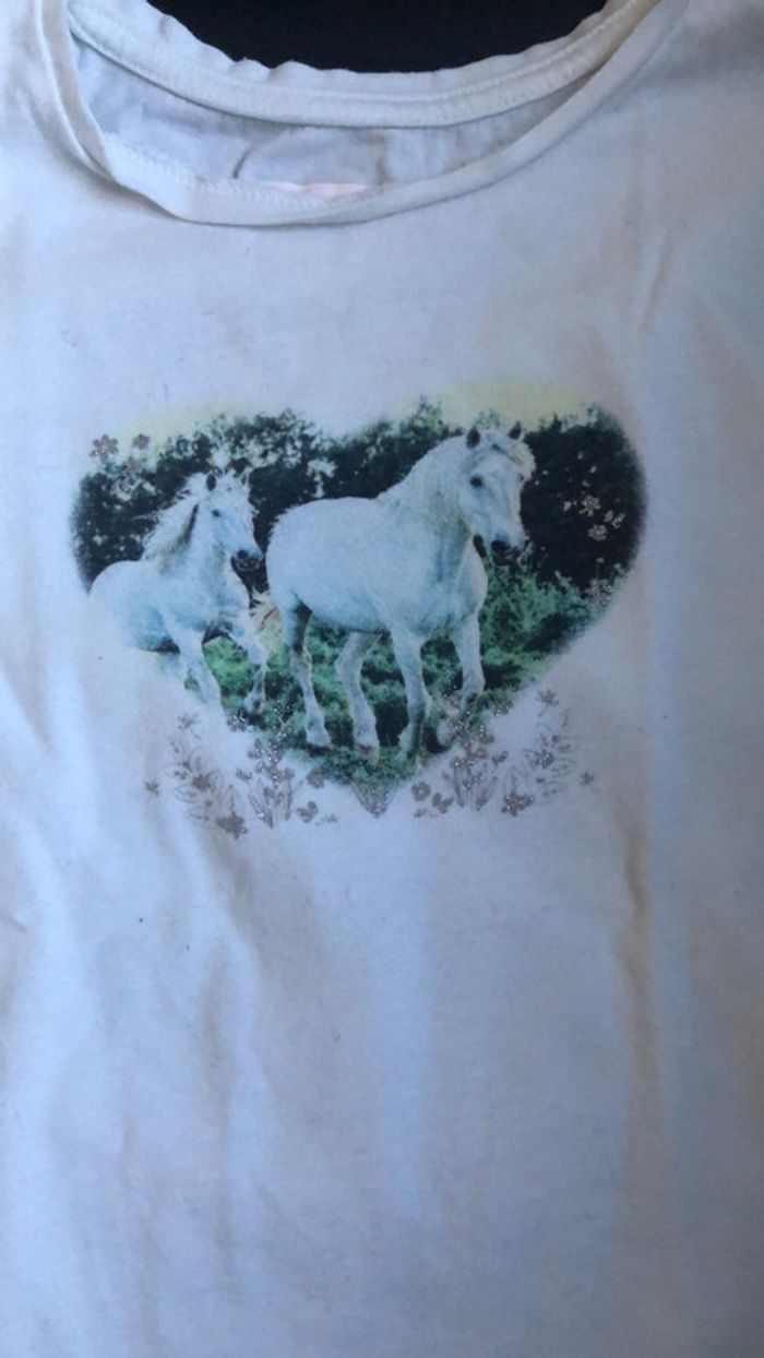 Teeshirt fille manches longues 6 ans