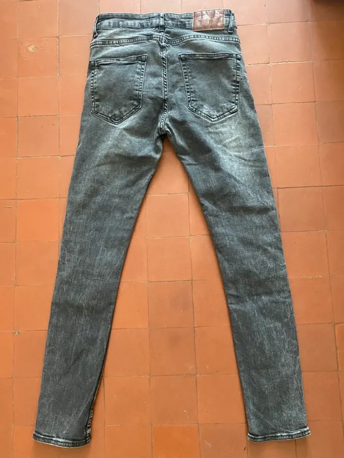 Jean gris homme Zara - photo numéro 6