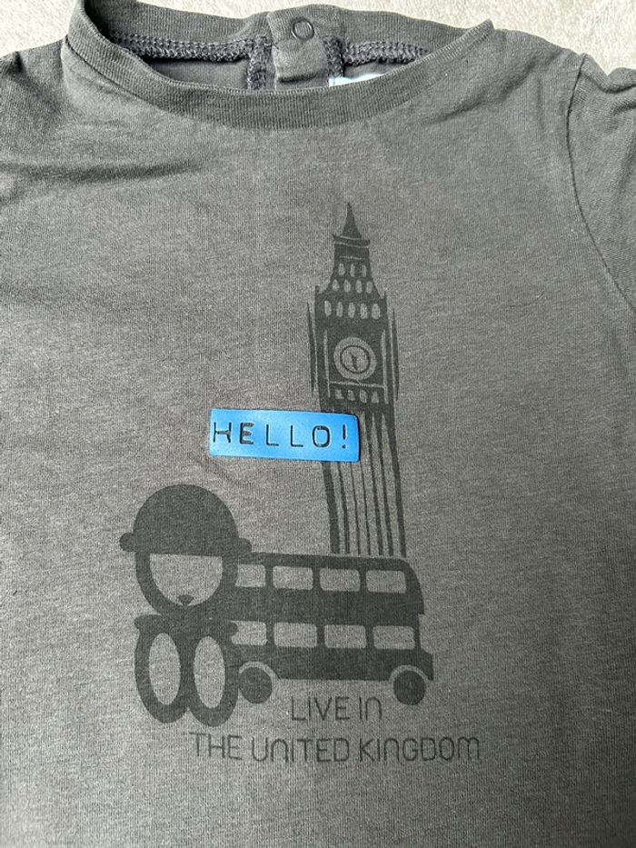 T-shirt manche longue Okaidi - photo numéro 2