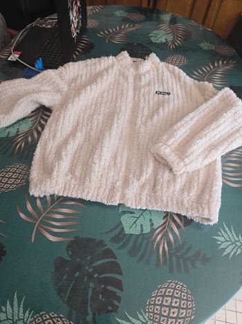 Veste polaire creme