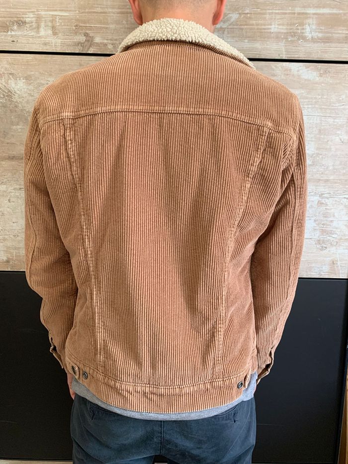 Veste Wrangler Sherpa en velours côtelé pour homme - photo numéro 3