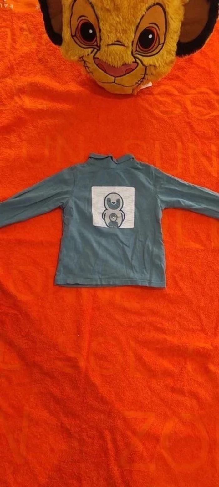 Tee-shirt manches longues Obaïbi 18 mois 80 cm