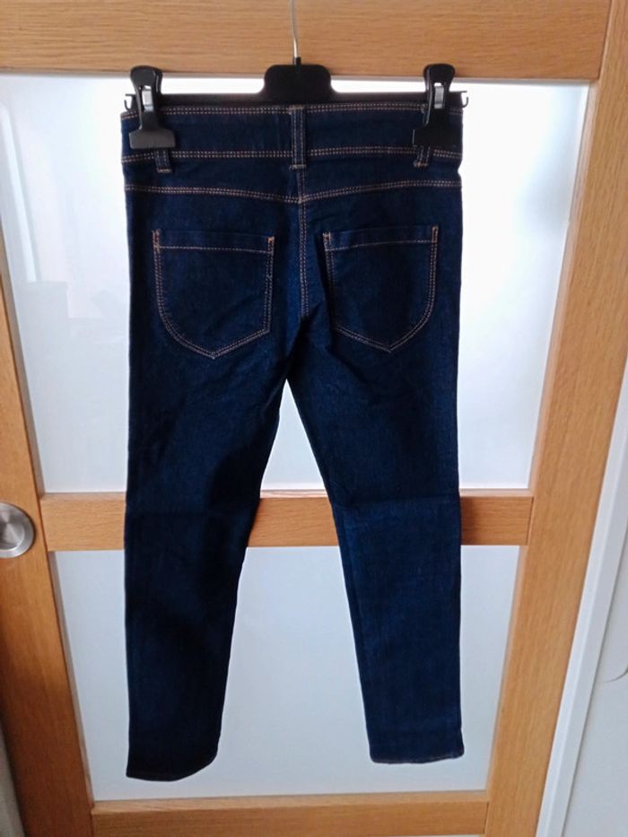 Pantalon Jean slim Fille 8 ans - photo numéro 4