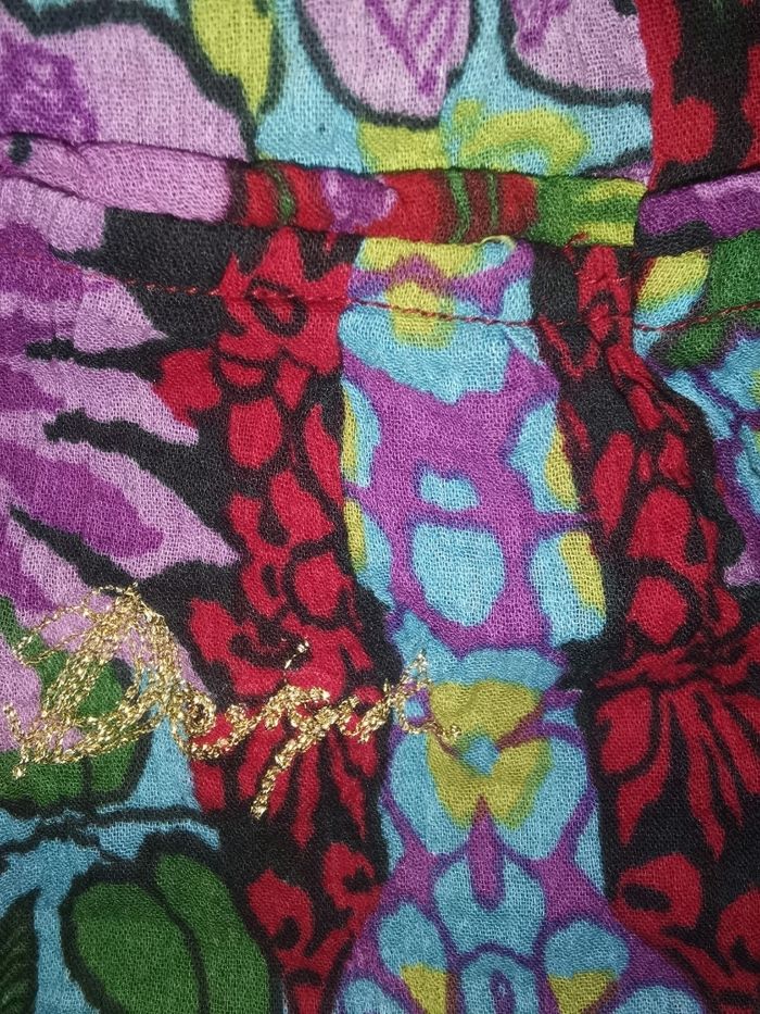 Top à bretelles à fleurs multicolores Desigual TXS - photo numéro 5