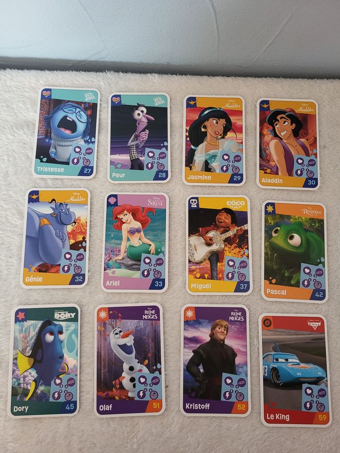 Lot d'images Jouons, rêvons - Disney - Auchan - Collection - photo numéro 4