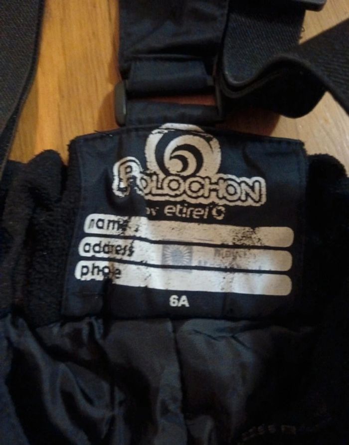 Pantalon ski 6 ans polochon - photo numéro 2