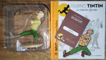 Szut l'ami du capitaine Haddock Figurine Tintin + Livret