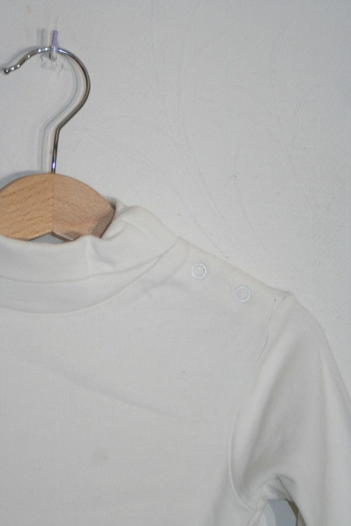 Sous pull blanc La Redoute 18m - photo numéro 2