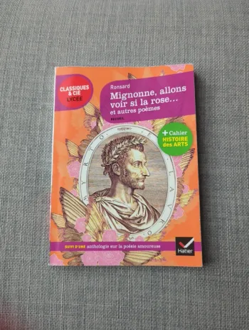 Mignonne, allons voir si la rose, Ronsard