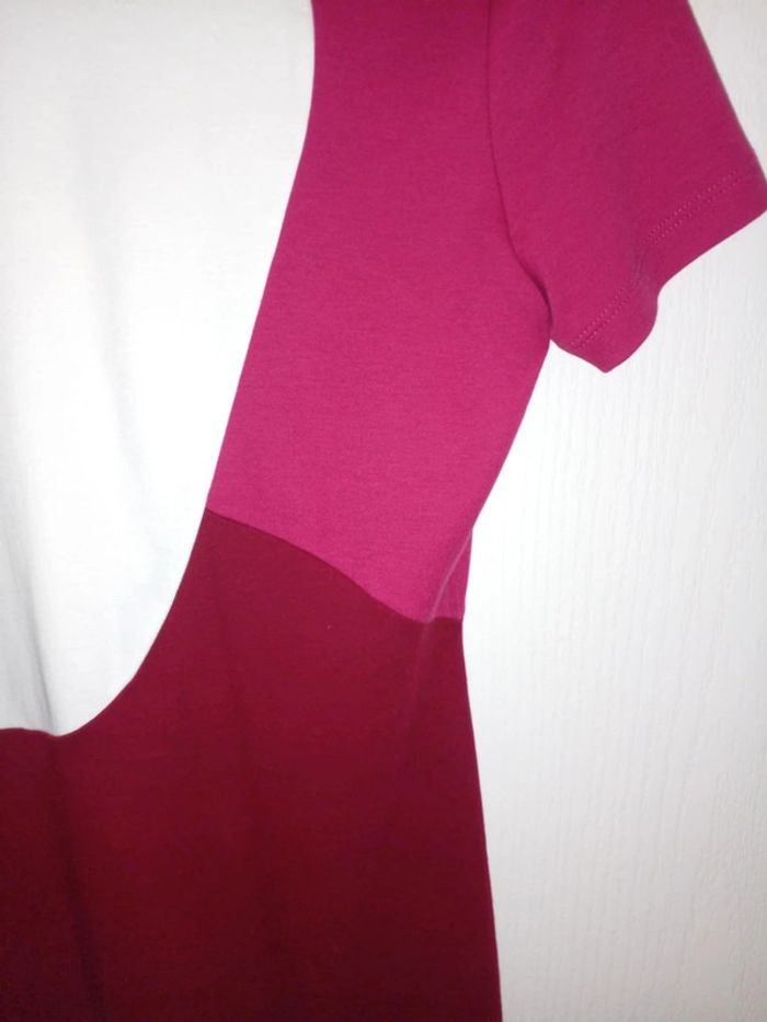 Robe polo lacoste rouge et blanche taille 36 - photo numéro 5