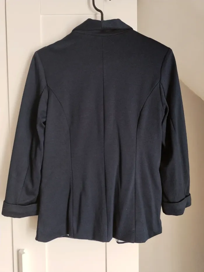 Veste tailleur bleue marine - photo numéro 2