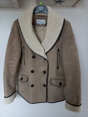 Veste hiver en bouclette