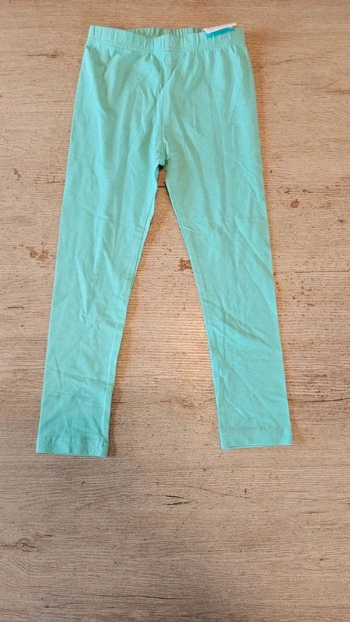 Legging long menthe, Summer Girl, 5/6 ans, neuf