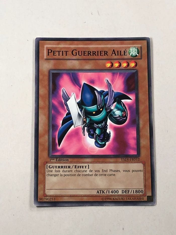 Petit guerrier ailé yugioh edition 1