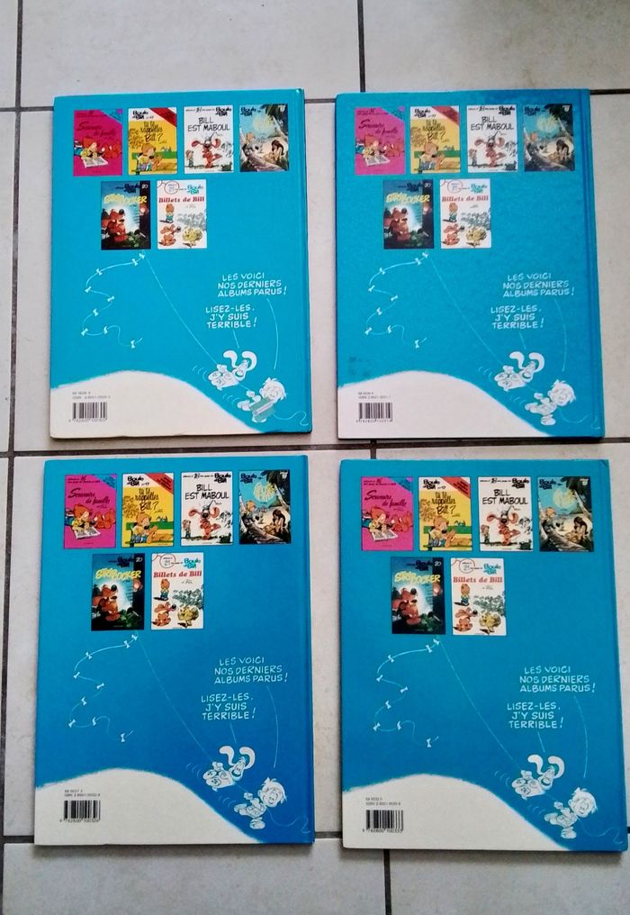 Lot de BD Boule et Bill tomes 1 à 4 - photo numéro 3