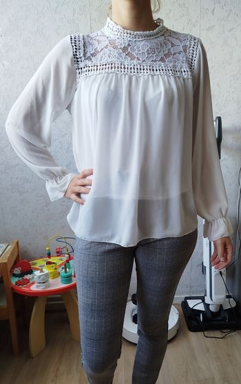 Blouse blanche