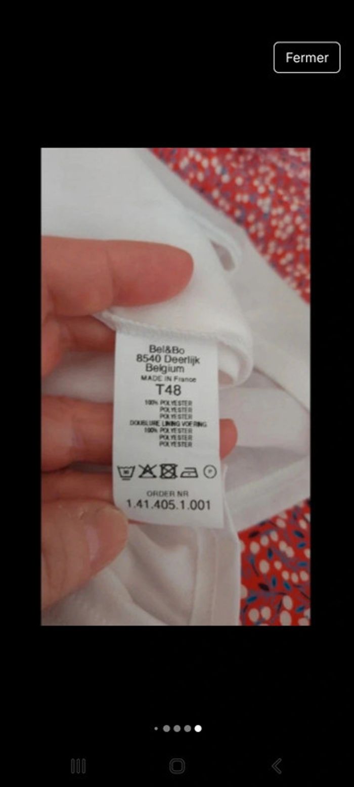 Jolie Robe Bel & Bo taille 48 neuve doublé - photo numéro 11