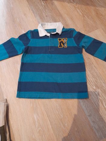 Polo manches longues 4ans