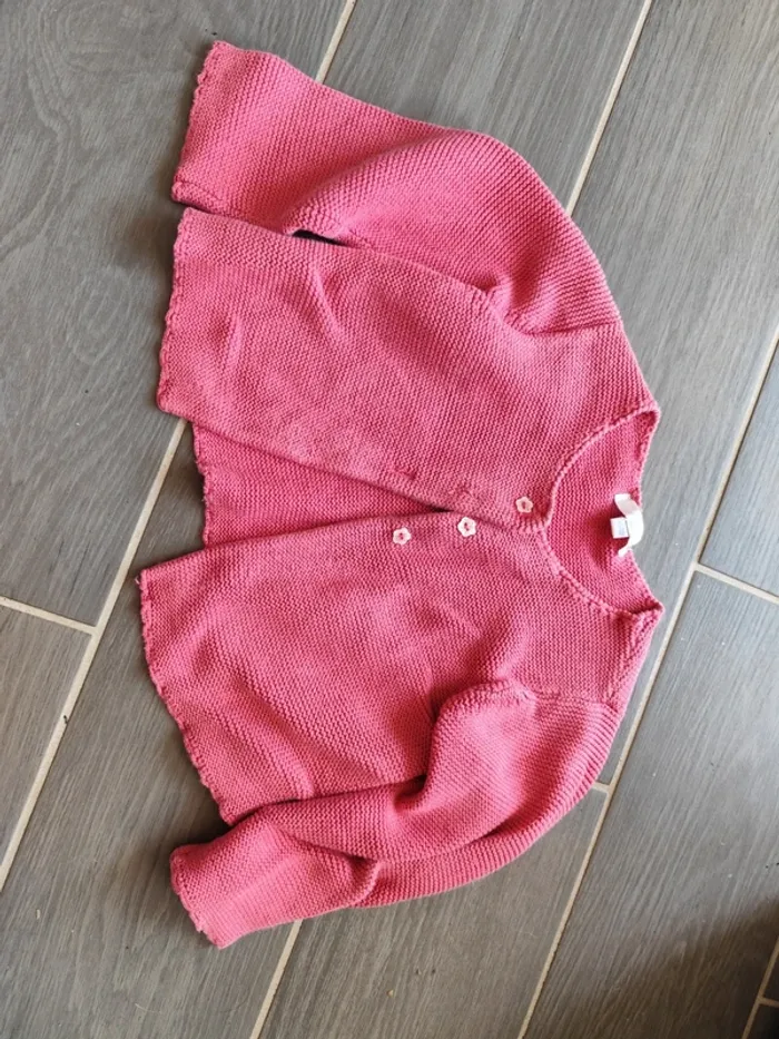 Gilet rose